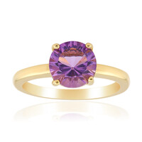 Bague en argent et Améthyste
