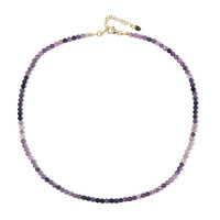 Collier en argent et Fluorite