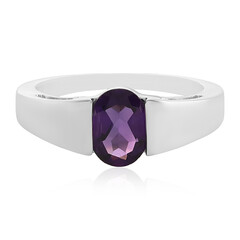 Bague en argent et Améthyste