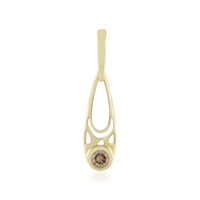 Pendentif en or et Diamant champagne I2 (Ornaments by de Melo)