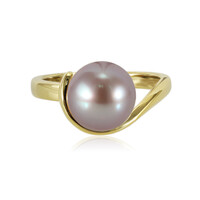 Bague en argent et Perle Ming