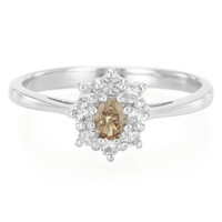 Bague en argent et Grenat de Tanzanie à couleur changeante