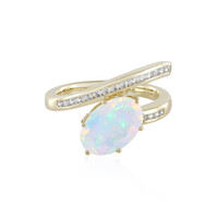 Bague en or et Opale Welo (de Melo)