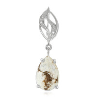 Pendentif en argent et Magnésite