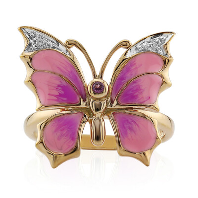 Bague en argent et Grenat Rhodolite