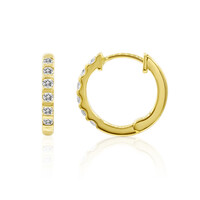 Boucles d'oreilles en or et Diamant IF (D)