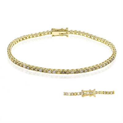 Bracelet en or et Diamant fancy SI2 (CIRARI)