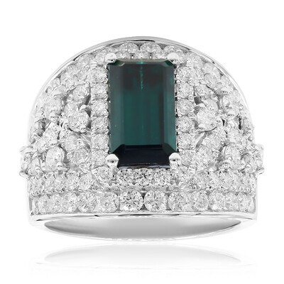 Bague en or et Indicolite (CIRARI)