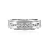 Bague pour homme en argent et Zircon