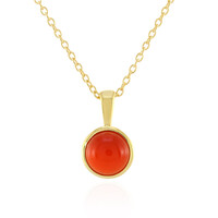 Collier en argent et Cornaline