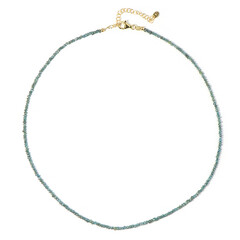 Collier en argent et Diamant bleu