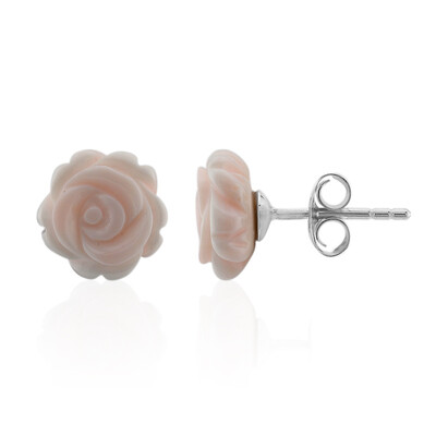 Boucles d'oreilles en argent et Nacre