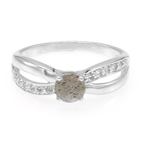 Bague en argent et Spectrolite