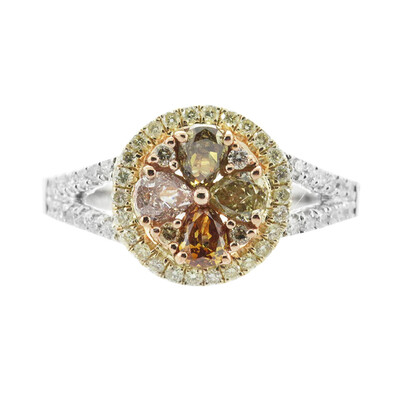 Bague en or et Diamant fancy SI2 (CIRARI)