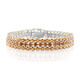 Bracelet en argent et Citrine Madère