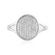 Bague en argent et Zircon
