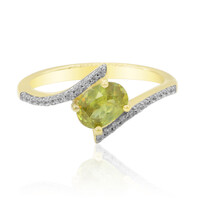 Bague en or et Sphène