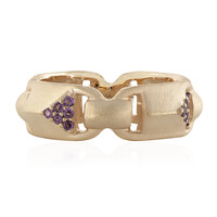 Bague en argent et Grenat Rhodolite