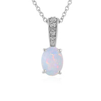 Collier en argent et Opale Welo