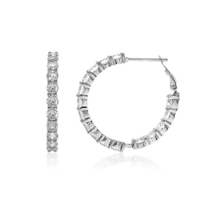 Boucles d'oreilles en argent et Zircon