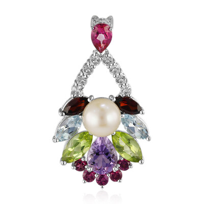 Pendentif en argent et Améthyste