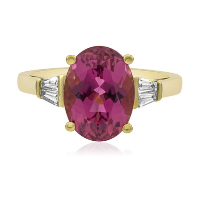 Bague en or et Tourmaline néon du Congo (CIRARI)