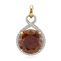 Pendentif en or et Sphalérite