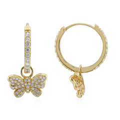 Boucles d'oreilles en argent et Zircon