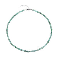 Collier en argent et Emeraude