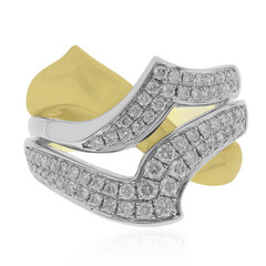 Bague en or et Diamant VS2 (H) (CIRARI)