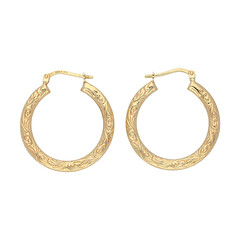 Boucles d'oreilles en or