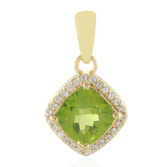 Pendentif en argent et Péridot