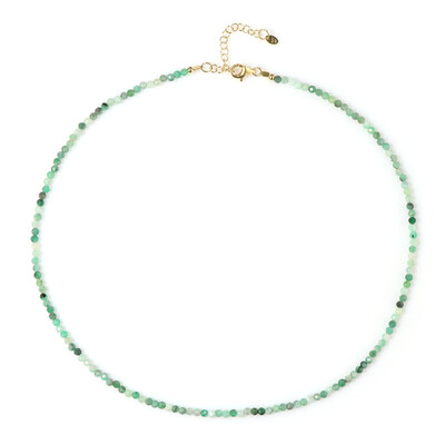 Collier en argent et Emeraude du Brésil