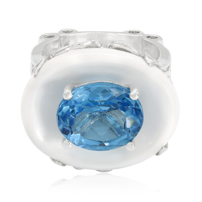Bague en argent et Magnesite (Dallas Prince Designs)
