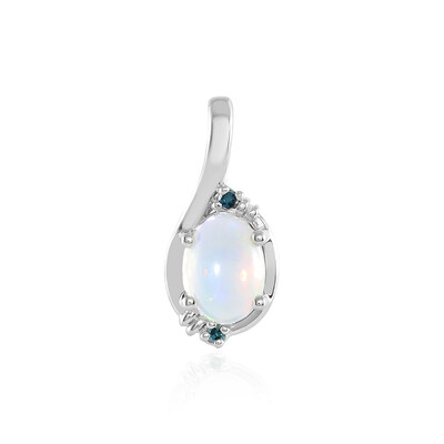Pendentif en argent et Opale Welo