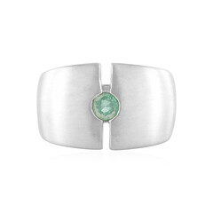 Bague en argent et Emeraude de Russie (de Melo)