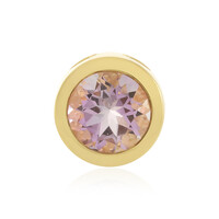 Pendentif en argent et Améthyste Rose de France