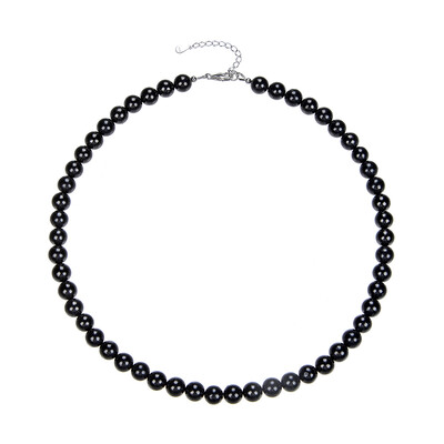 Collier en argent et Shungite
