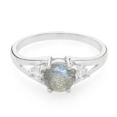 Bague en argent et Spectrolite