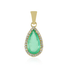 Pendentif en or et Emeraude d'Ethiopie (AMAYANI)