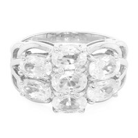 Bague en argent et Zircon
