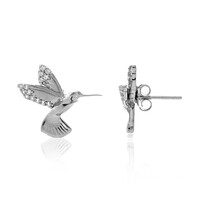 Boucles d'oreilles en argent et Zircon (Dallas Prince Designs)