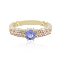 Bague en or et Tanzanite