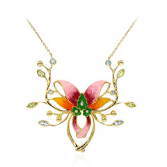 Collier en argent et Péridot (TPC)