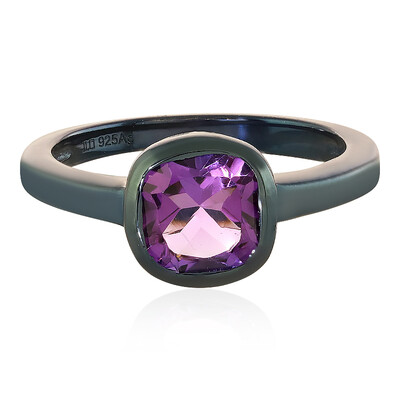 Bague en argent et Améthyste