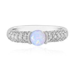 Bague en argent et Opale Welo