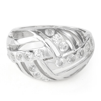 Bague en argent et Zircon