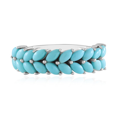 Bague en argent et Turquoise Sleeping Beauty (Faszination Türkis)