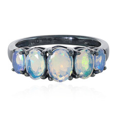 Bague en argent et Opale Welo