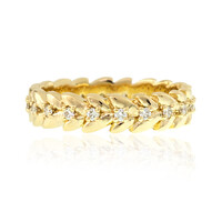 Bague en or et Diamant Flawless (F) (LUCENT DIAMONDS)